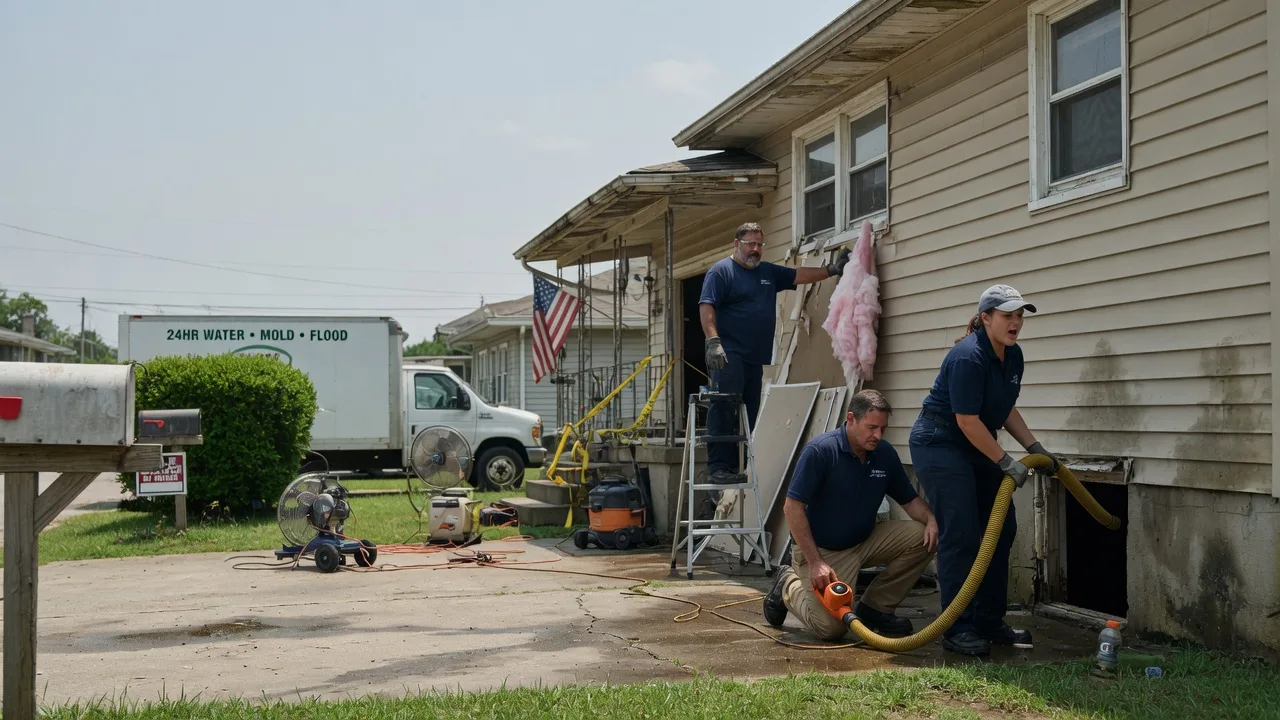 Water Damage Repair in Mobeetie, TX near me